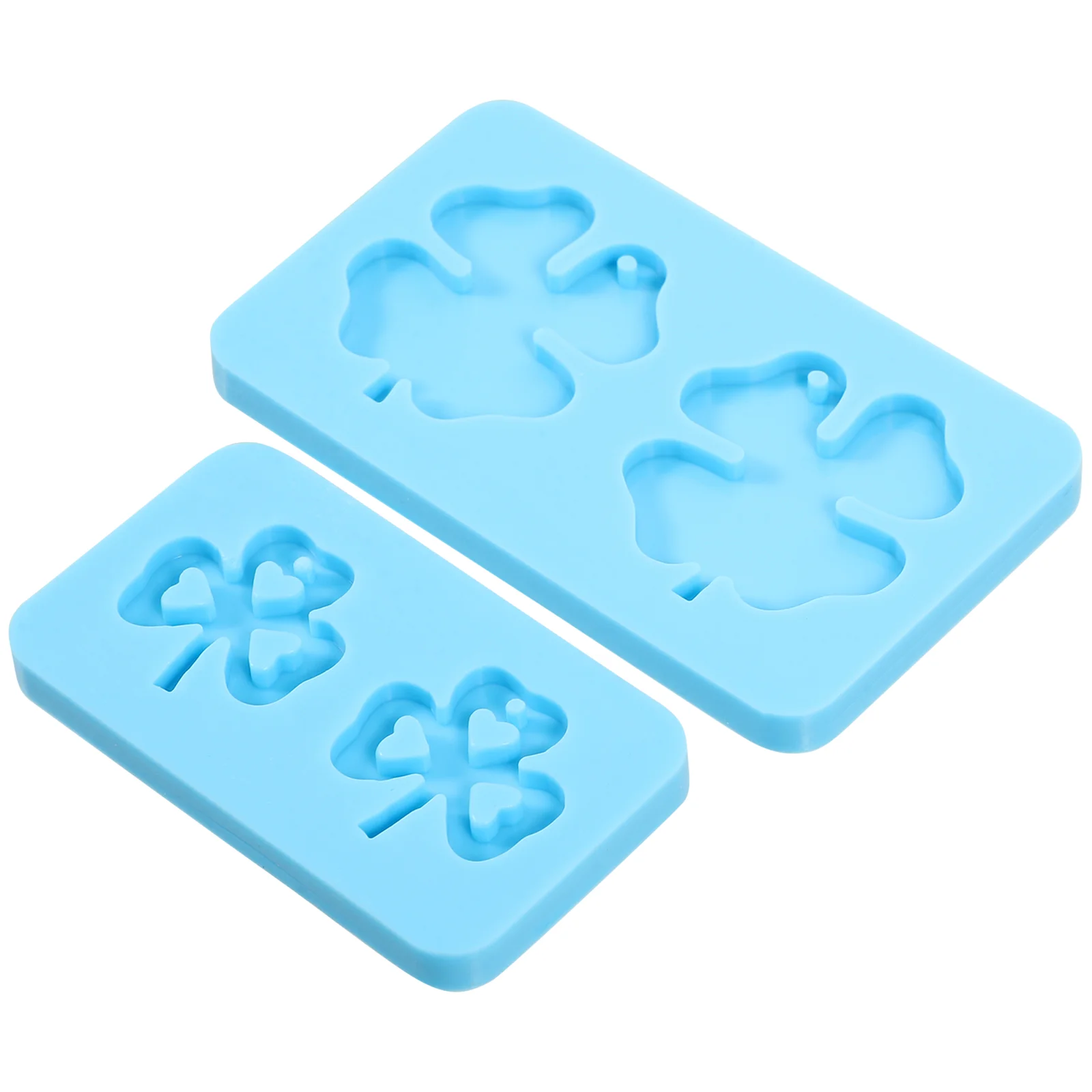 2 Pcs Crystal Epoxy Shamrock Stencil Jewelry Sterling Silver Earring Hooks Silica Gel Silicone Mold
2 Pcs Crystal Epoxy Shamrock Stencil Jewelry Sterling Silver Earring Hooks Silica Gel Silicone Mold