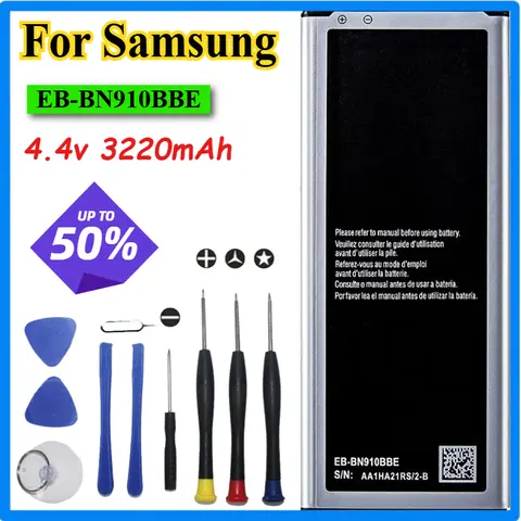 3220mAh EB-BN910BBE Mobile Phone Battery for Samsung Galaxy Note 4 Note4 SM N910 N910F N910A N910V N910P N910T N910H