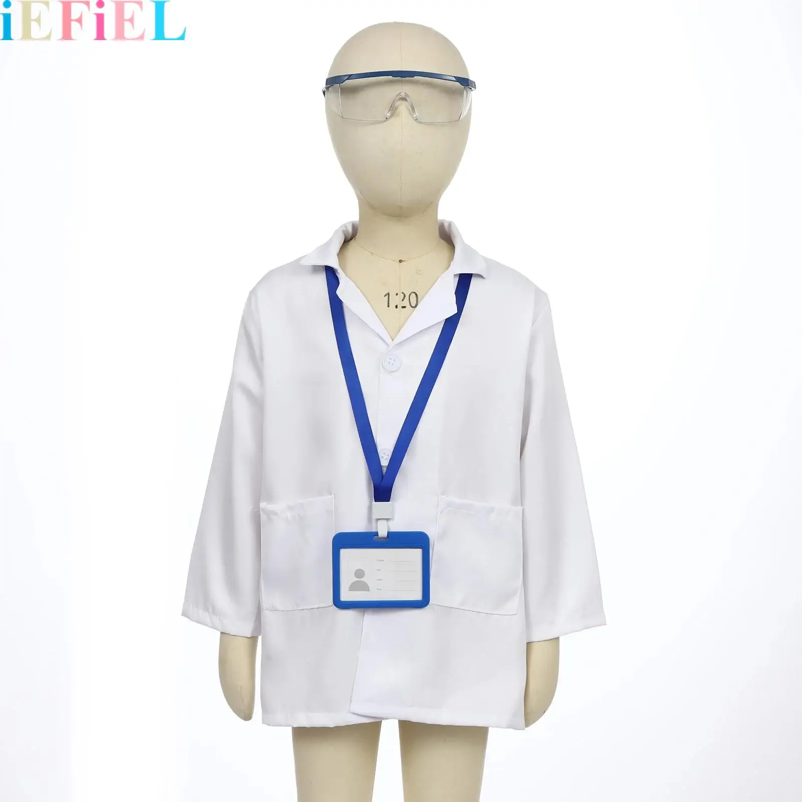Kids Role Play Doctor Scientist Lab Costume Set Thick White Coat with Other Matched Costumes Accessories Party Gift
Kids Role Play Doctor Scientist Lab Costume Set Thick White Coat with Other Matched Costumes Accessories Party Gift