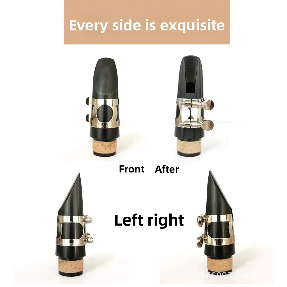 B-flat clarinet mouthpiece set, bakelite clarinet mouthpiece musical instrument accessories
B-flat clarinet mouthpiece set, bakelite clarinet mouthpiece musical instrument accessories