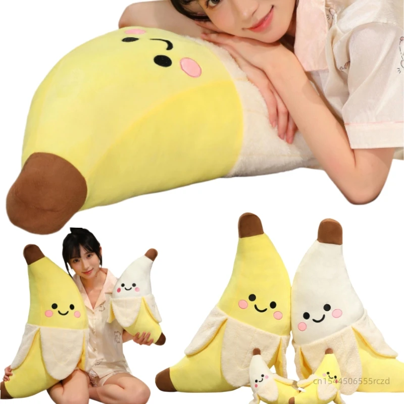 25/45/80cm Cute Long Giant Banana Plush Doll Pillow Cartoon Yellow Smile Banana Fruit Plush Toy Home Decor Gift For Children
25/45/80cm Cute Long Giant Banana Plush Doll Pillow Cartoon Yellow Smile Banana Fruit Plush Toy Home Decor Gift For Children