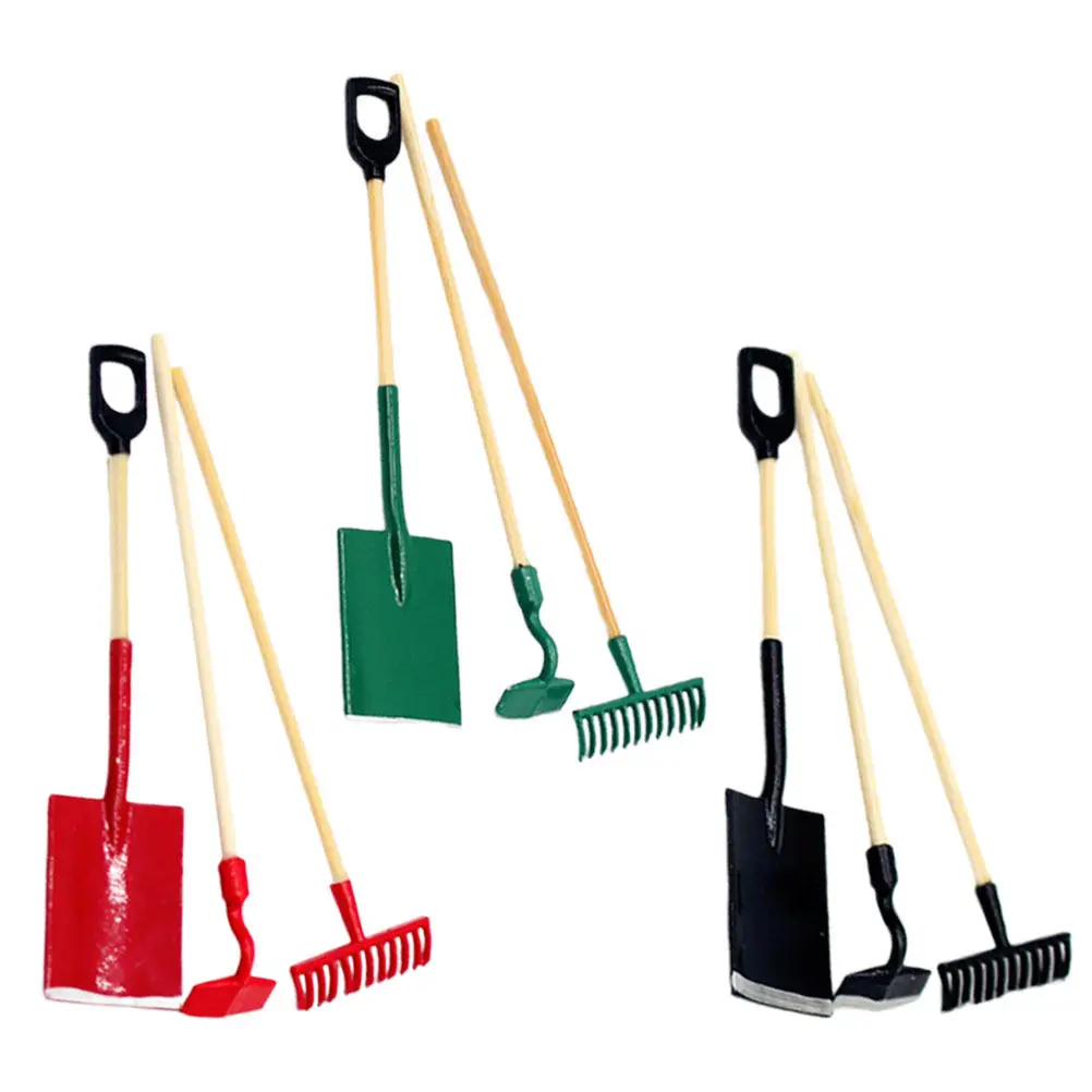 3Sets Mini Garden Tool Set Simulated Farm Tools for Mini House Gardening Accessories Scene Decoration Micro Landscape Supplies
3Sets Mini Garden Tool Set Simulated Farm Tools for Mini House Gardening Accessories Scene Decoration Micro Landscape Supplies