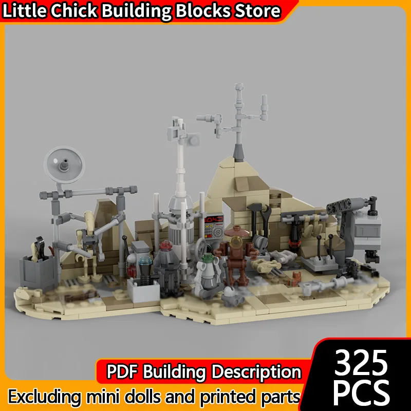 Модель звездных фильмов MOC, строительные кирпичи, космическая станция, мастерская, модульная технология, детские праздничные подарки, сборные игрушки, костюм
Модель звездных фильмов MOC, строительные кирпичи, космическая станция, мастерская, модульная технология, детские праздничные подарки, сборные игрушки, костюм