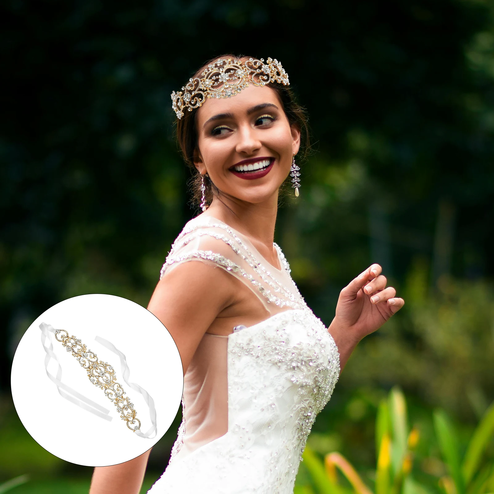 Elegant Rhinestone Bridal Headband Bride Hairband Wedding Hair Accessory For Women Fashion Headdress Decorative Hairband
Elegant Rhinestone Bridal Headband Bride Hairband Wedding Hair Accessory For Women Fashion Headdress Decorative Hairband