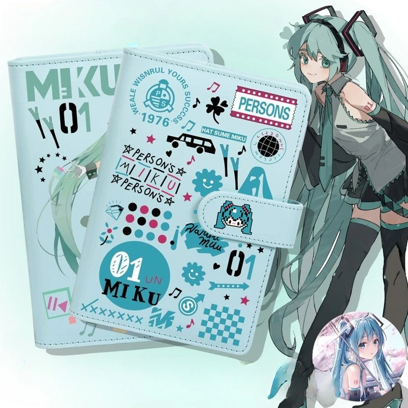 Hot Hatsune New Miku Figures Anime Peripheral Cartoon Virtual Singer Notebook Account Book Diary Student Girls Boys Gifts
Hot Hatsune New Miku Figures Anime Peripheral Cartoon Virtual Singer Notebook Account Book Diary Student Girls Boys Gifts