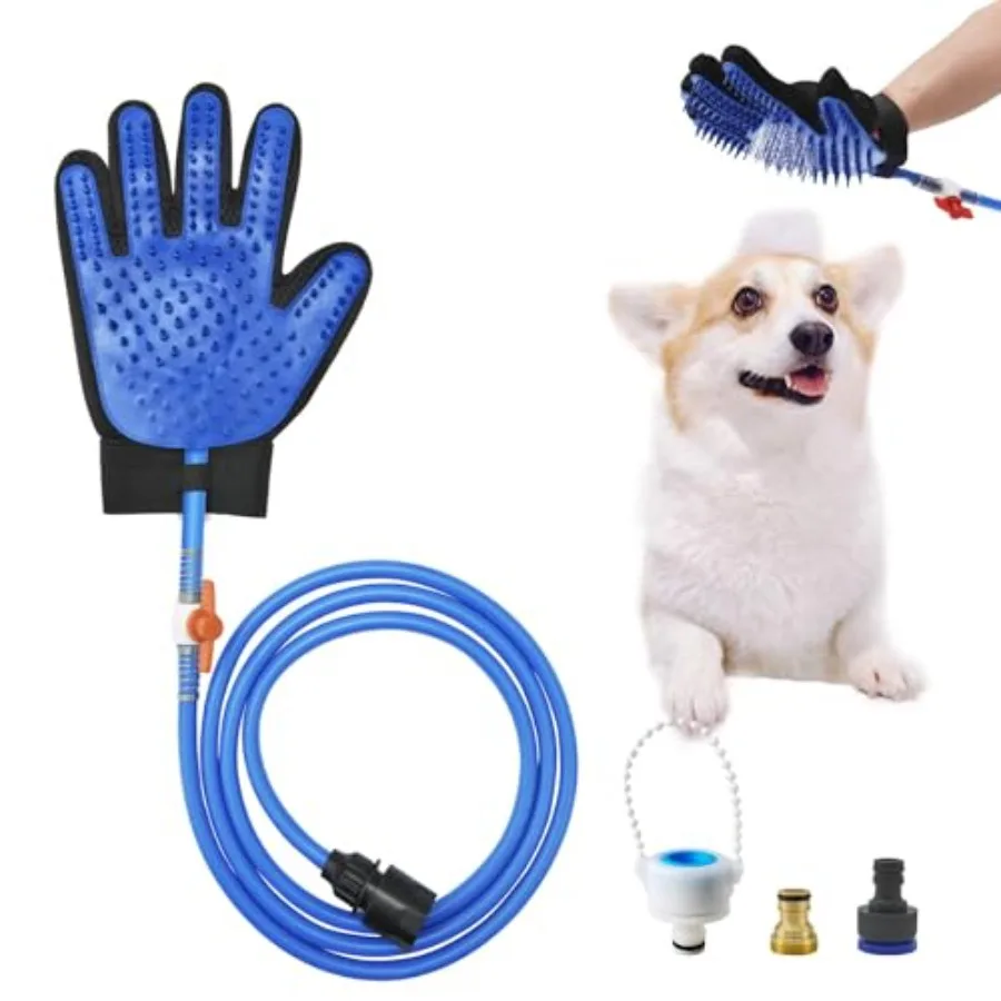 【Spot goods】Dog Shower Attachment and Dog Washing Hose Attachment The Ultimate Dog Wash Shower Attachment with Dog Bath Gloves
【Spot goods】Dog Shower Attachment and Dog Washing Hose Attachment The Ultimate Dog Wash Shower Attachment with Dog Bath Gloves