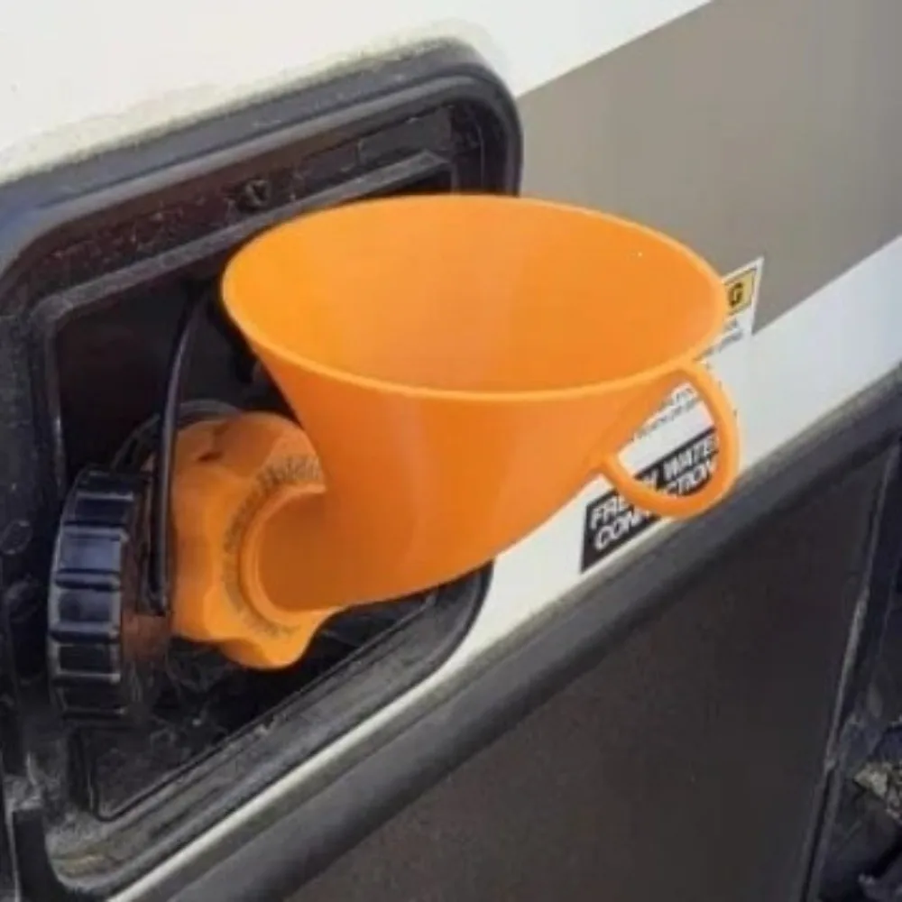 Universal Adapter RV Fresh Water Tank Funnel Portable Design Filling Funnel Universal Water Inlet Adapter Leak-Proof
Universal Adapter RV Fresh Water Tank Funnel Portable Design Filling Funnel Universal Water Inlet Adapter Leak-Proof