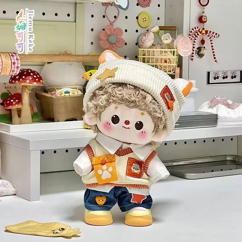 【 Sweet Orange Fox Shadow 】20cm Doll Clothing Attribute Cotton doll Clothing Hat Replacement Set
【 Sweet Orange Fox Shadow 】20cm Doll Clothing Attribute Cotton doll Clothing Hat Replacement Set
