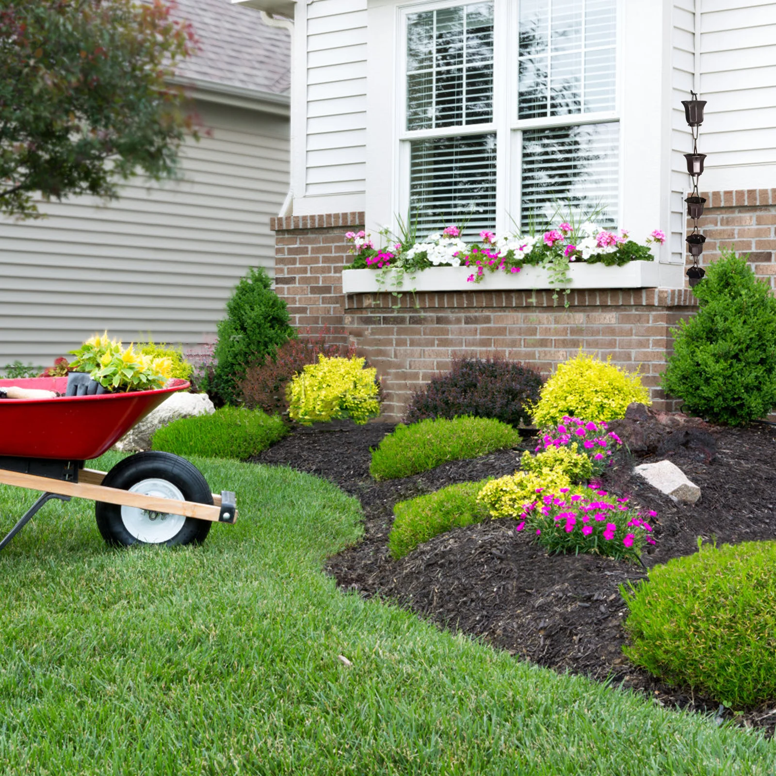 5pcs Rain Chain Hooks Aluminum Alloy For Garden Courtyard Rain Gutter Chains Hook Durable Outdoor Water Drainage
5pcs Rain Chain Hooks Aluminum Alloy For Garden Courtyard Rain Gutter Chains Hook Durable Outdoor Water Drainage