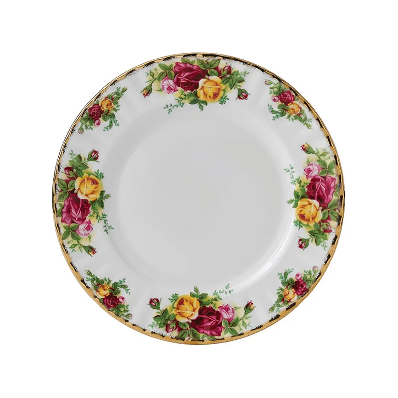 Rose Cake Bread Desserts Plates Ceramic Bone China Vegetable Salad Dishes Girl Friend Steak Tray Presents 8/10 Inches Tableware
Rose Cake Bread Desserts Plates Ceramic Bone China Vegetable Salad Dishes Girl Friend Steak Tray Presents 8/10 Inches Tableware