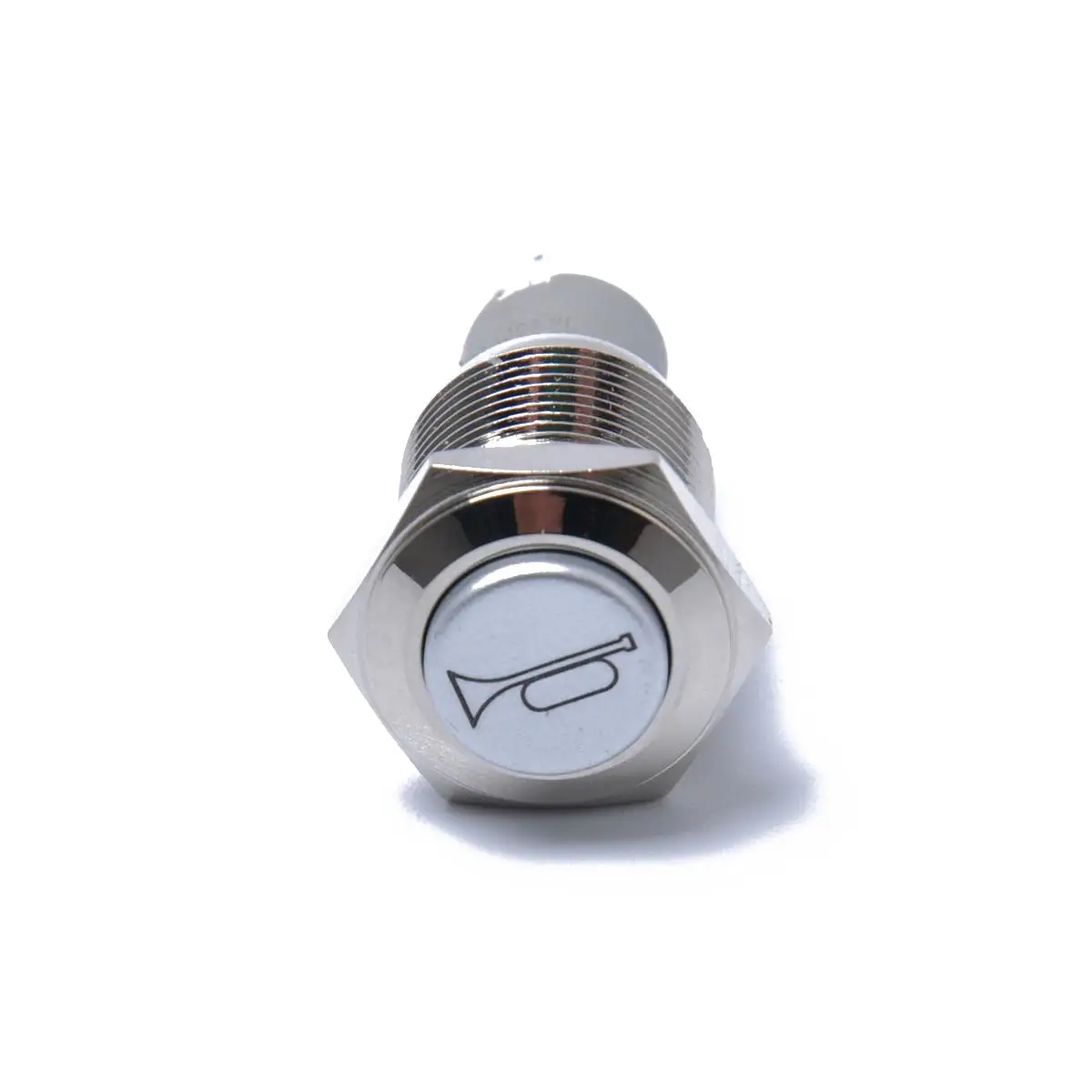 12V Blue Light Horn Symbol Momentary Switch for Doorbell Boat Car Waterproof Stainless Steel Nonpolar LED 50000 Hours Life Easy
12V Blue Light Horn Symbol Momentary Switch for Doorbell Boat Car Waterproof Stainless Steel Nonpolar LED 50000 Hours Life Easy