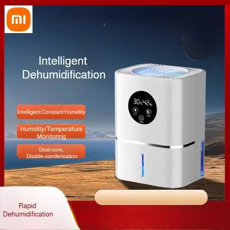 Xiaomi Portable Dehumidifier Bedroom Air Dehumidifier Moisture Absorption Eliminate Damp Mold Indoor Dry Room for Home Office an
Xiaomi Portable Dehumidifier Bedroom Air Dehumidifier Moisture Absorption Eliminate Damp Mold Indoor Dry Room for Home Office an