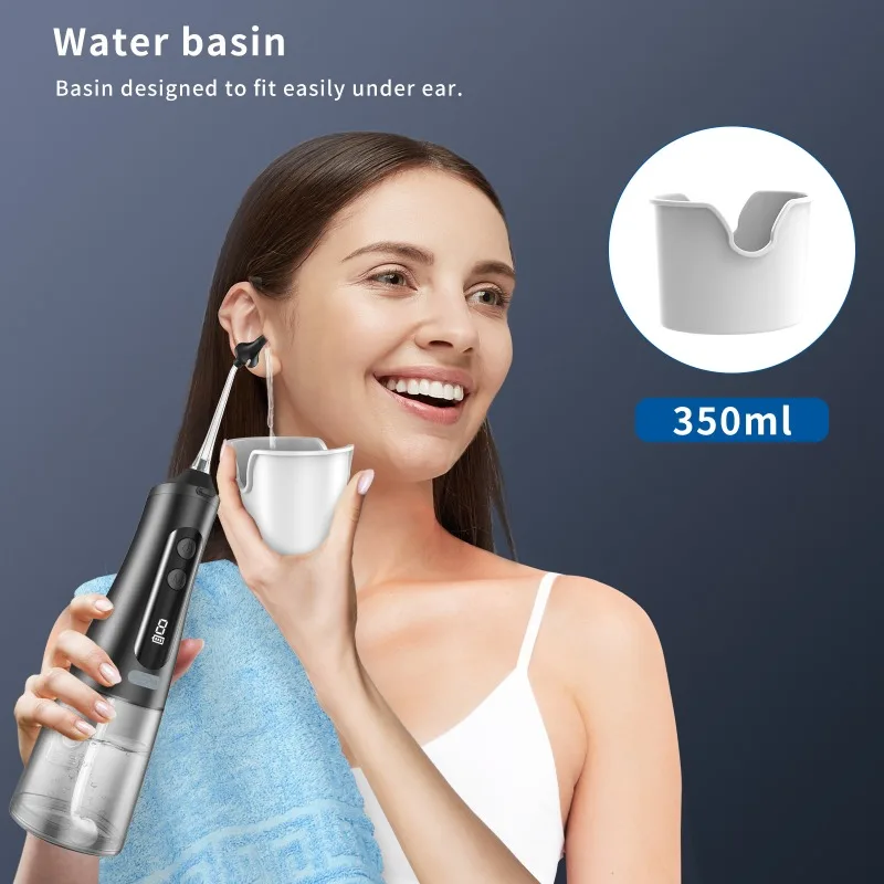 Electric Ear Wax Remover Ear Cleaner Tool Ear Irrigation System for Safe Earwax Removal Home Use
Electric Ear Wax Remover Ear Cleaner Tool Ear Irrigation System for Safe Earwax Removal Home Use