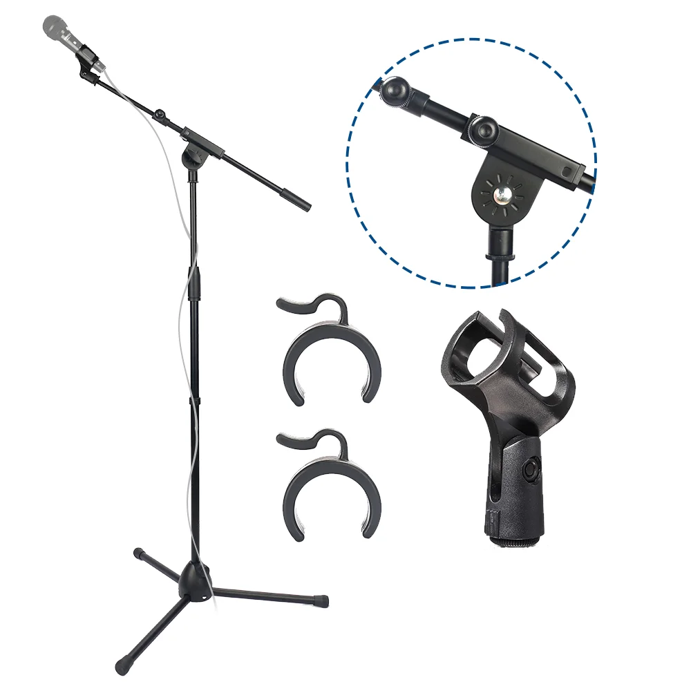 Metal Microphone Adjustable Stand Studio Mic Stand Microphone for Live Broadcast Recording Boom Stand Holder
Metal Microphone Adjustable Stand Studio Mic Stand Microphone for Live Broadcast Recording Boom Stand Holder