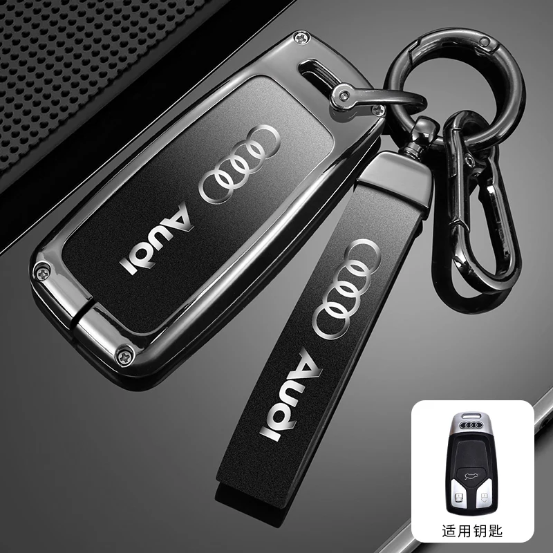 Zinc Alloy Leather Car Key Case Cover For Audi A4L A5 Q5 Q7 TT TTS 8S B9 2016 2017 2018 A6 8W 4M S4 S5 S7 TFSI RS Protect Shell
Zinc Alloy Leather Car Key Case Cover For Audi A4L A5 Q5 Q7 TT TTS 8S B9 2016 2017 2018 A6 8W 4M S4 S5 S7 TFSI RS Protect Shell