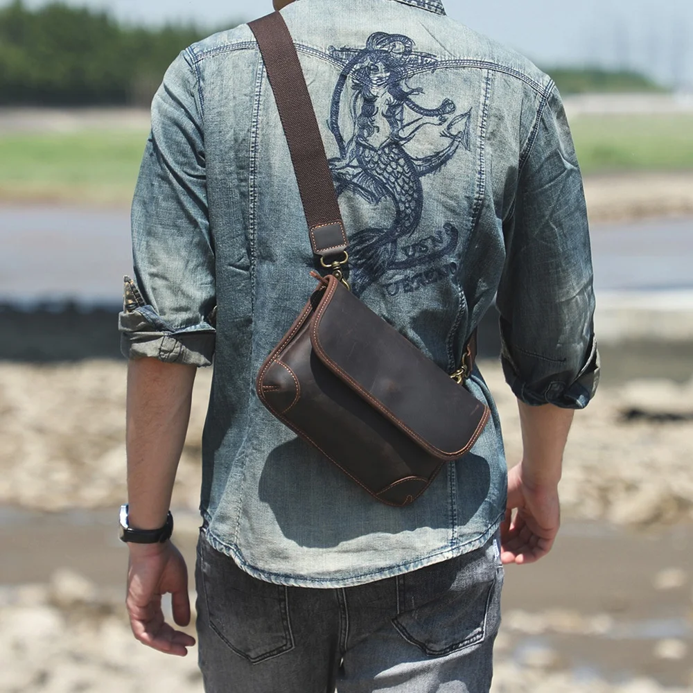 Handmade Leather oulder Bag for Men Casual Crossbody Bag Top Layer Cowhide Vintage Sle Chinese Brand ex Satchel
Handmade Leather oulder Bag for Men Casual Crossbody Bag Top Layer Cowhide Vintage Sle Chinese Brand ex Satchel