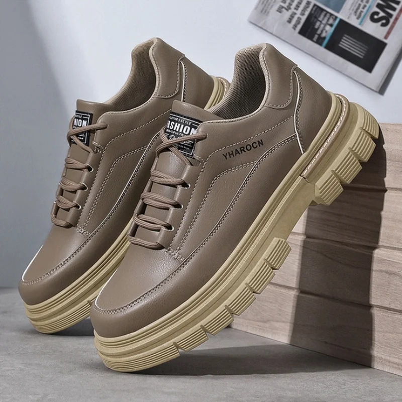 Men's Spring 2025 Breathable Sport Shoes Thick Bottom Casual Style round Toe Zipper Closure Korean Version Fashionable Single...
Men's Spring 2025 Breathable Sport Shoes Thick Bottom Casual Style round Toe Zipper Closure Korean Version Fashionable Single...