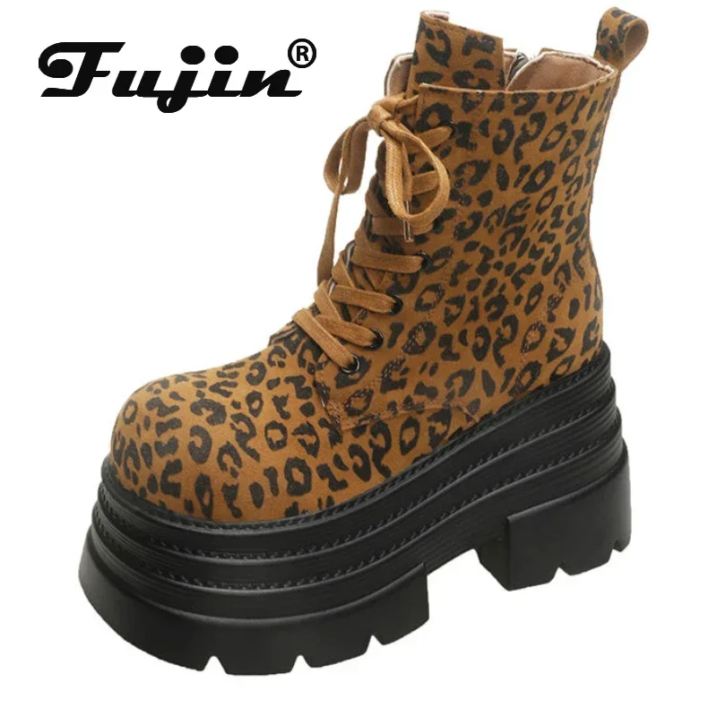 Fujin 10cm New Women Autumn Spring Fashion Synthetic Suede Leather ZIP Ankle Booties Flats Platform Wedge Ankle Boots Shoes
Fujin 10cm New Women Autumn Spring Fashion Synthetic Suede Leather ZIP Ankle Booties Flats Platform Wedge Ankle Boots Shoes
