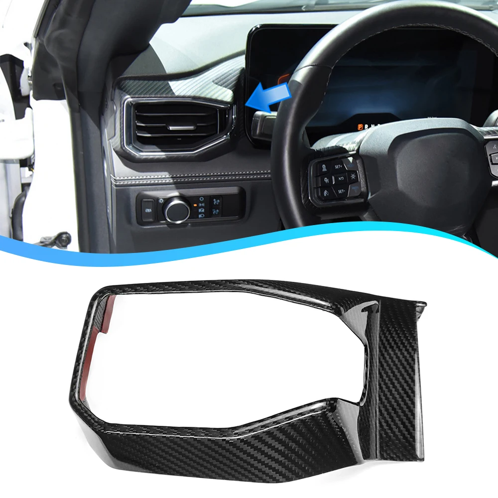 For Ford Mustang S650 GT V8 Dark Horse Ecoboost 2024+ Left Side Air Vent Frame Trim Dry Carbon Fiber Interior Accessories
For Ford Mustang S650 GT V8 Dark Horse Ecoboost 2024+ Left Side Air Vent Frame Trim Dry Carbon Fiber Interior Accessories