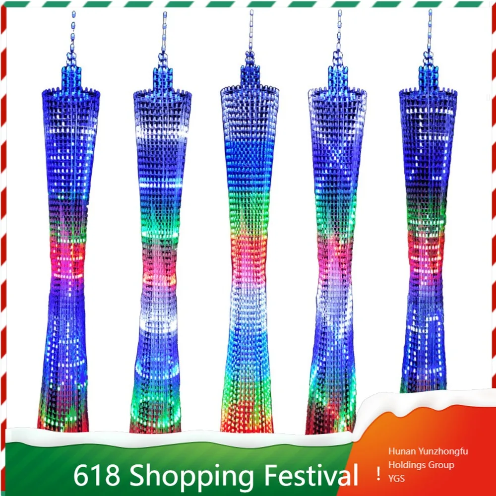 DIY Unassembled 64 Layer LED Tower Model Kit With STM32 For Student Electronic Soldering Learning
DIY Unassembled 64 Layer LED Tower Model Kit With STM32 For Student Electronic Soldering Learning