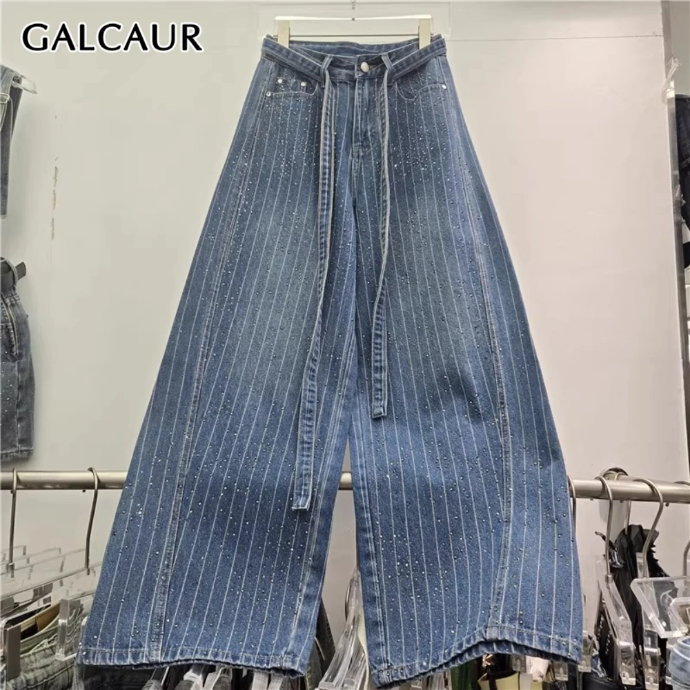 GALCAUR синие уличные брюки со сращенными бриллиантами, женские свободные легкие роскошные широкие брюки с высокой талией, осенняя мода, новинка
GALCAUR синие уличные брюки со сращенными бриллиантами, женские свободные легкие роскошные широкие брюки с высокой талией, осенняя мода, новинка