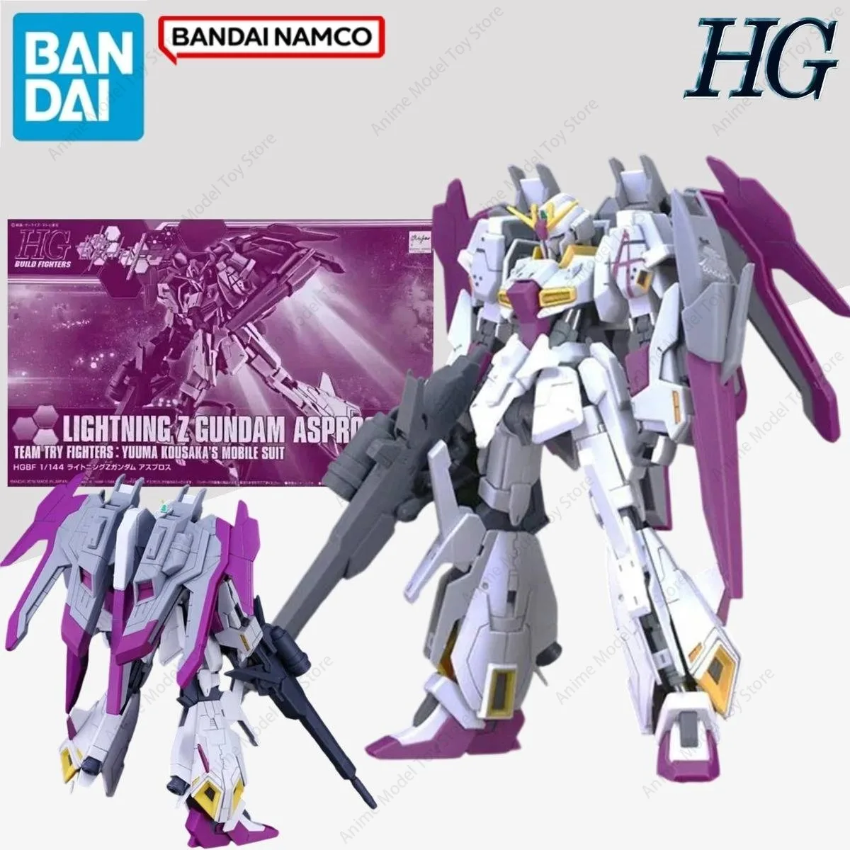 Original Bandai in Stock Genuine Gundam HGBF 1/144 Lightning Z Gundam Aspros Anime Figures Model Kits Action Collectibles Toys
Original Bandai in Stock Genuine Gundam HGBF 1/144 Lightning Z Gundam Aspros Anime Figures Model Kits Action Collectibles Toys