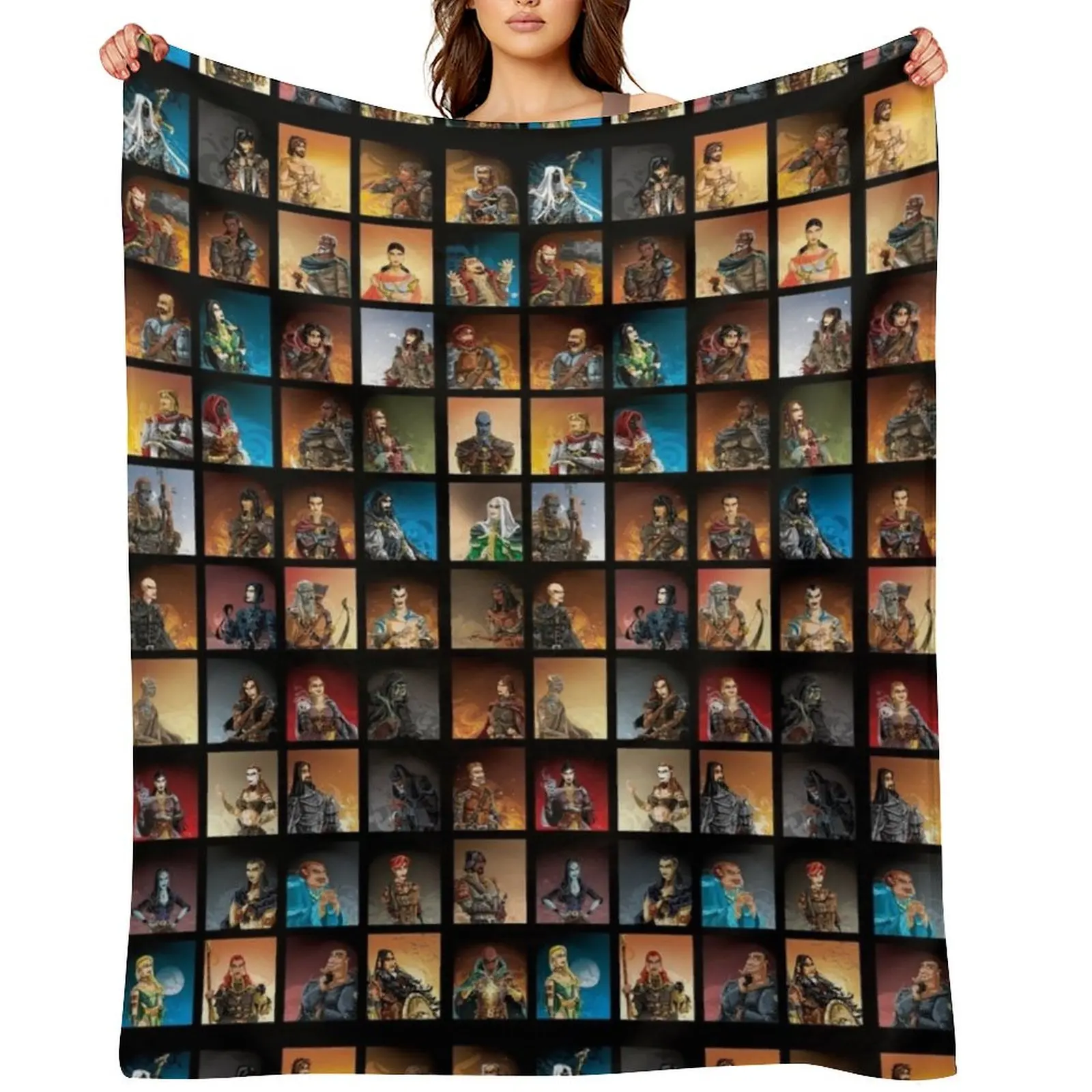 Malazan Dramatis Personae - All Characters in HD Throw Blanket Luxury Beautifuls Blankets For Bed Decorative Sofas Blankets
Malazan Dramatis Personae - All Characters in HD Throw Blanket Luxury Beautifuls Blankets For Bed Decorative Sofas Blankets