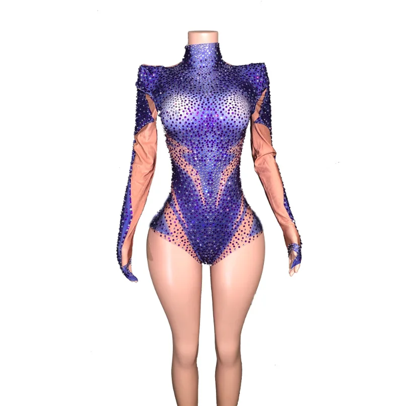 European and American onesies, bars, shiny sexy singer costumes, dance costumes
European and American onesies, bars, shiny sexy singer costumes, dance costumes