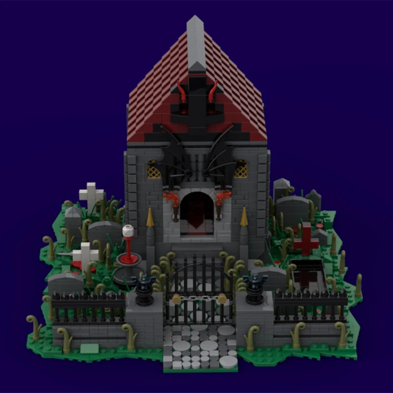 1930 шт. MOC Хэллоуин кладбищенская архитектура строительный блок модель игрушки фестиваль подарки для детей
1930 шт. MOC Хэллоуин кладбищенская архитектура строительный блок модель игрушки фестиваль подарки для детей