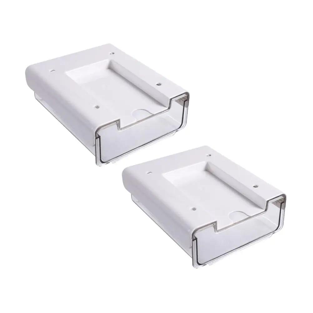 2 Pcs Pantry Drawer Storage Box Pen Holders Under Desk Organizers White Pp Table Drawers
2 Pcs Pantry Drawer Storage Box Pen Holders Under Desk Organizers White Pp Table Drawers