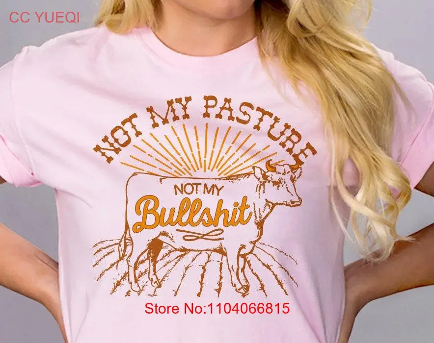 Not My Pasture Comfort Colors T Shirt Trendy Western Retro Vintage For Country Style Girl long or short sleeves
Not My Pasture Comfort Colors T Shirt Trendy Western Retro Vintage For Country Style Girl long or short sleeves