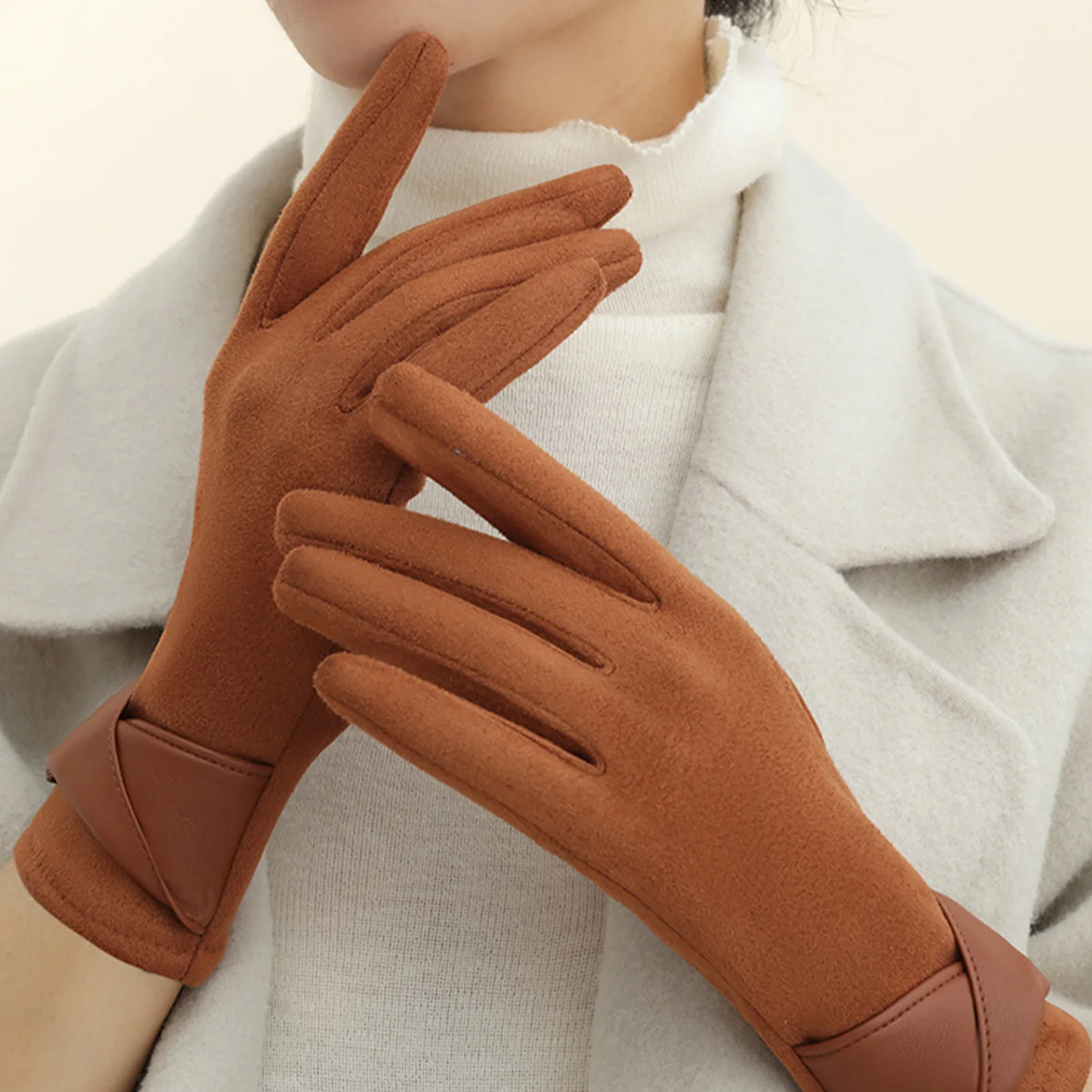 Women's Warm Gloves Thickened Winter Velvet Gloves For Cycling Camping Travel Cold Resistant Touch Screen Full Finger Mittens
Women's Warm Gloves Thickened Winter Velvet Gloves For Cycling Camping Travel Cold Resistant Touch Screen Full Finger Mittens