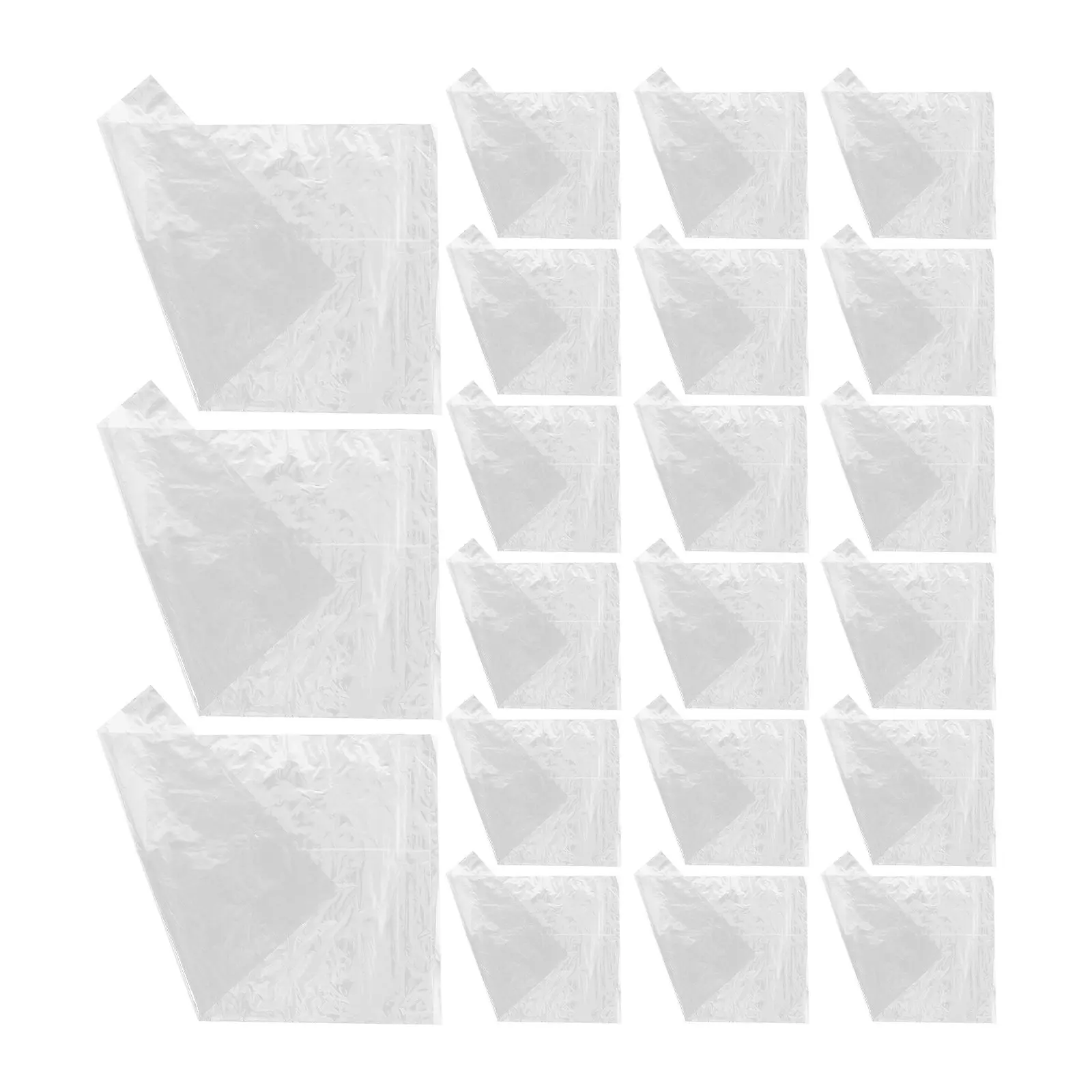 100Pcs Transparent Storage Bags Large Capacity Thick Wear-Resistant Portable Clear Gift Packing Pouches Multi-Functional Wrap
100Pcs Transparent Storage Bags Large Capacity Thick Wear-Resistant Portable Clear Gift Packing Pouches Multi-Functional Wrap