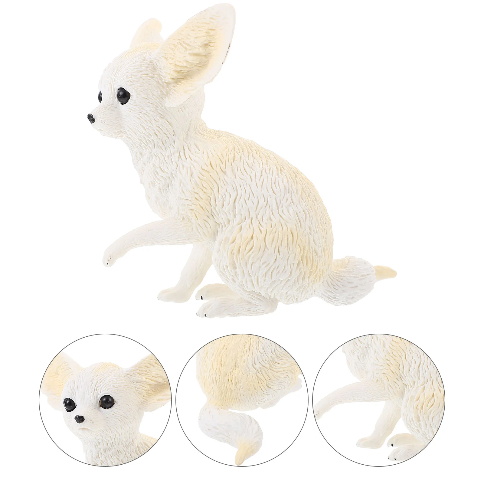 Simulated Desert Wild Big Eared Model naments Desktop Decor Plastic Adorable Figurine Toy Bookcase Room
Simulated Desert Wild Big Eared Model naments Desktop Decor Plastic Adorable Figurine Toy Bookcase Room
