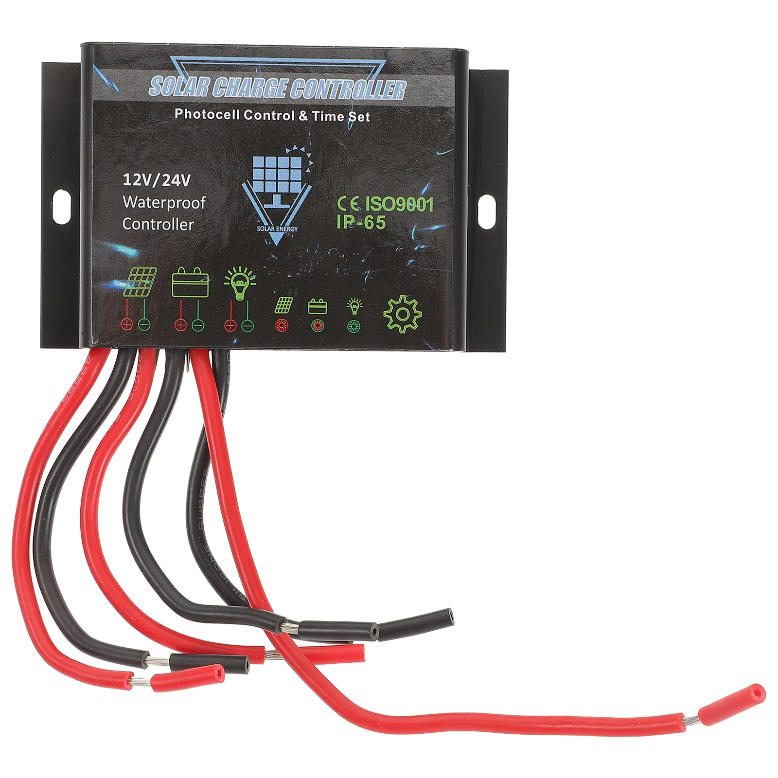 Waterproof Solar Charge Controller 12V 24V 10A Solar Panel Charging Regulator for Street Lamp
Waterproof Solar Charge Controller 12V 24V 10A Solar Panel Charging Regulator for Street Lamp
