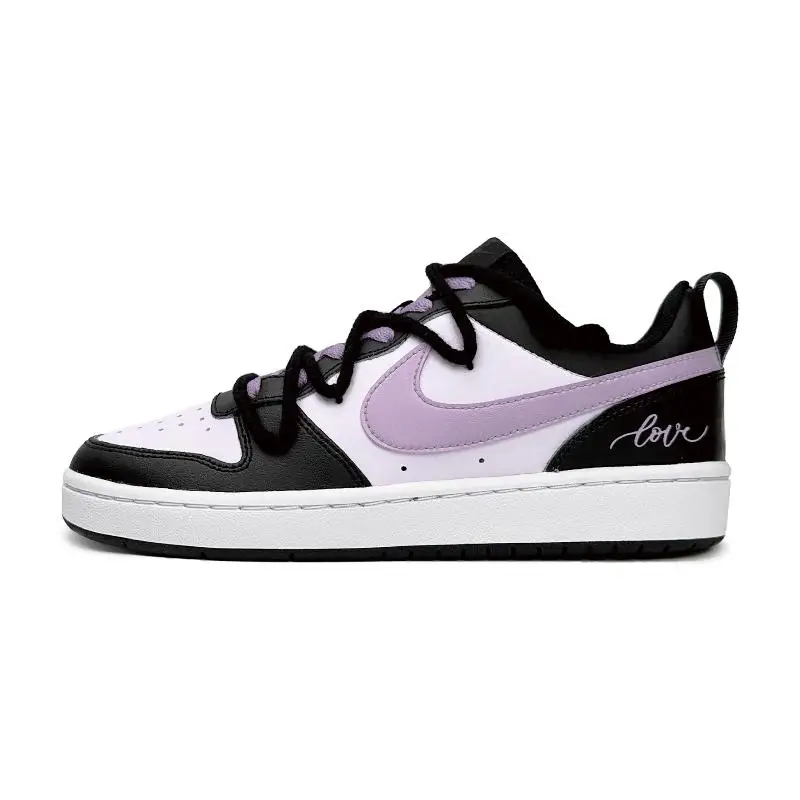 【Customize】Nike Court Borough Skateboarding Shoes Women's Low-top Purple Sneakers shoes BQ5448-115
【Customize】Nike Court Borough Skateboarding Shoes Women's Low-top Purple Sneakers shoes BQ5448-115