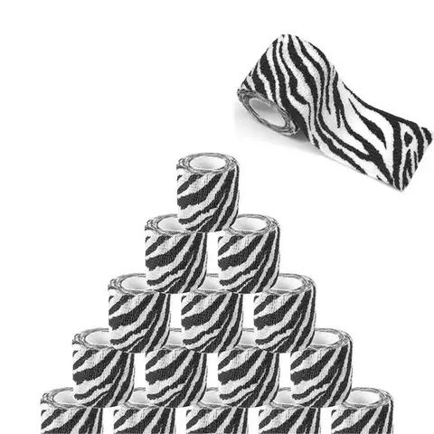 Nuevo vendaje de tatuaje autoadhesivo, vendaje de fijación para animales, vendaje elástico impermeable para rasgar a mano para mascotas, 5 cm X 4,5 M