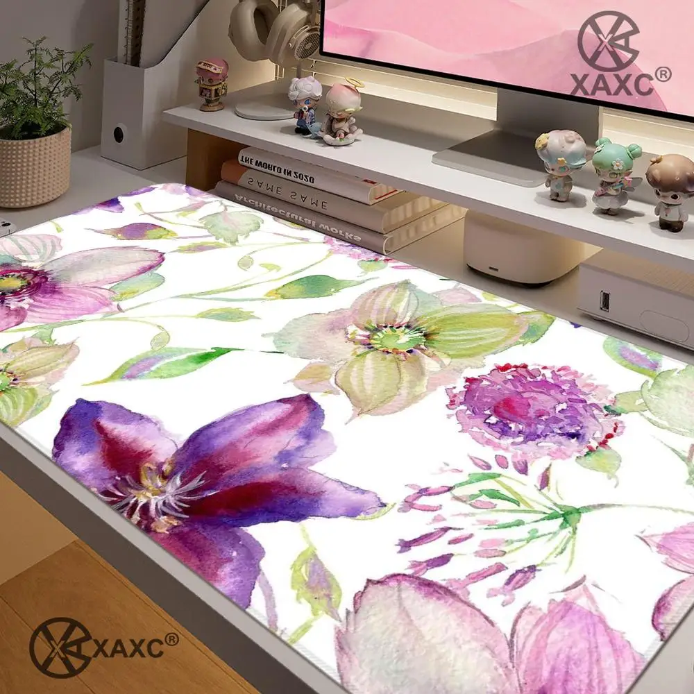 Pink Flowers Mouse Pad large keyboard mouse desk pad non-slip rubber gaming mouse pad laptop mouse carpet XAXC
Pink Flowers Mouse Pad large keyboard mouse desk pad non-slip rubber gaming mouse pad laptop mouse carpet XAXC