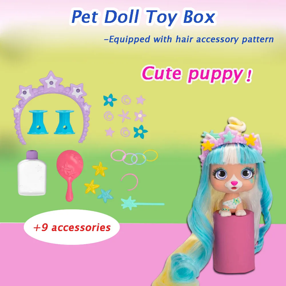 VIP Pets Spring Vibes Series Includes 1 VIP Pets Doll 9 Surprises 6 Accessories for Hair
VIP Pets Spring Vibes Series Includes 1 VIP Pets Doll 9 Surprises 6 Accessories for Hair