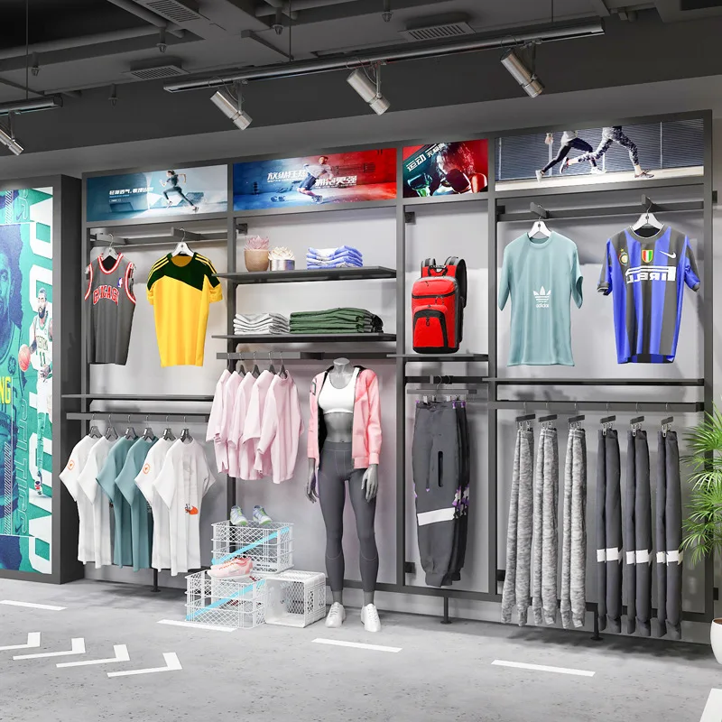 Custom. Display Stand Adinike Clothing Store Display Rack Floor-Mounted Men's Shelf Sneaker Iron Clothes Rack
Custom. Display Stand Adinike Clothing Store Display Rack Floor-Mounted Men's Shelf Sneaker Iron Clothes Rack