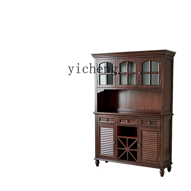 Tqh Dining Edge Solid Wood Cherrywood Tea Cabinet Retro Style Living Room Wall Storage Cabinet
Tqh Dining Edge Solid Wood Cherrywood Tea Cabinet Retro Style Living Room Wall Storage Cabinet