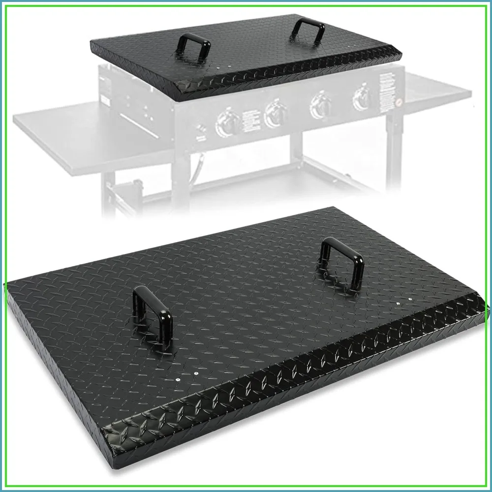 36 Inch Hard Griddle Lid Cover for Blackstone & Others, Aluminum, Rust-Proof, Easy Hang Handle
36 Inch Hard Griddle Lid Cover for Blackstone & Others, Aluminum, Rust-Proof, Easy Hang Handle