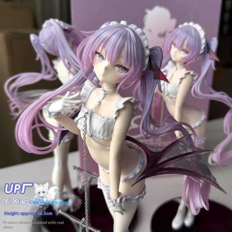 Up Anime Figure Eve One Sixth Scale Pink Purple Twin Tail Succubus Demon Wings Chain White Stockings Collectible Adult Model
Up Anime Figure Eve One Sixth Scale Pink Purple Twin Tail Succubus Demon Wings Chain White Stockings Collectible Adult Model