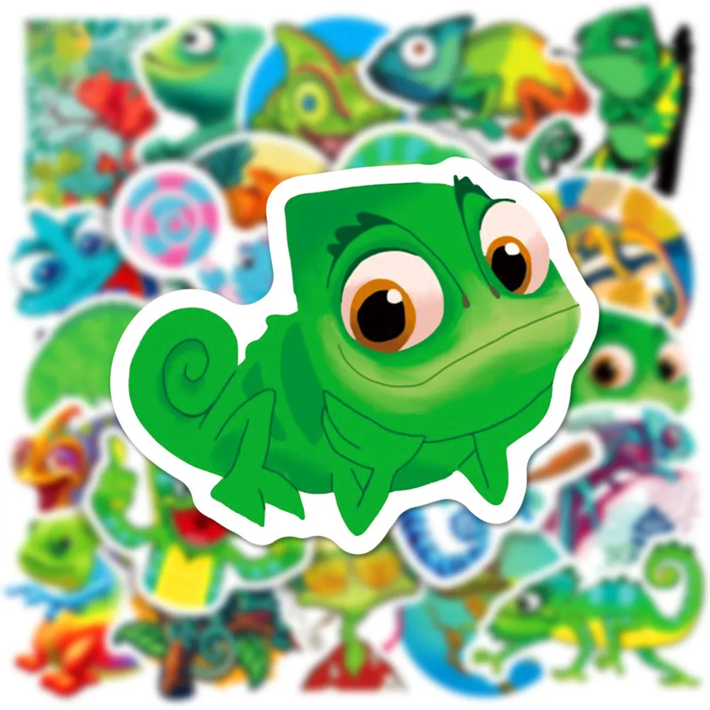 10/50PCS Chameleon Gecko Graffiti Stickers Cute Reptiles Cartoon Decal Luggage Phone Cup Skateboard Waterproof Sticker Kid Toys
10/50PCS Chameleon Gecko Graffiti Stickers Cute Reptiles Cartoon Decal Luggage Phone Cup Skateboard Waterproof Sticker Kid Toys