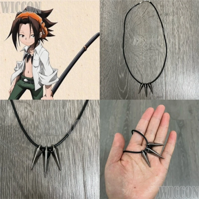 Yoh Asakura Shamann Anime King Cosplay Accessories Black Necklace 58cm Length Man Woman Cos Prop Halloween Party Outfit Roleplay
Yoh Asakura Shamann Anime King Cosplay Accessories Black Necklace 58cm Length Man Woman Cos Prop Halloween Party Outfit Roleplay