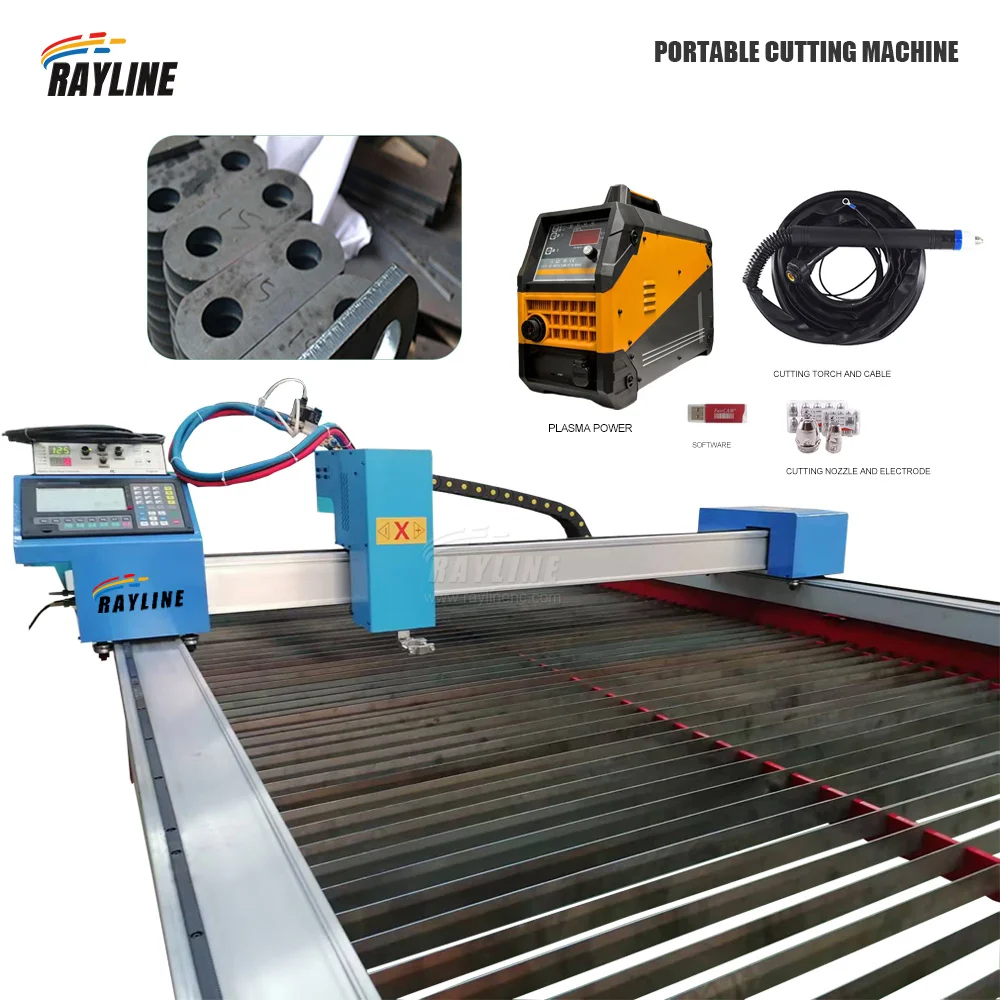 Gantry CNC Plasma Machine 1.5*3.0m 5*10ft CNC Plasma Cutter Metal Steel Cutting Machine 60/100 Amp Plasma Source 1530 2530 2560
Gantry CNC Plasma Machine 1.5*3.0m 5*10ft CNC Plasma Cutter Metal Steel Cutting Machine 60/100 Amp Plasma Source 1530 2530 2560