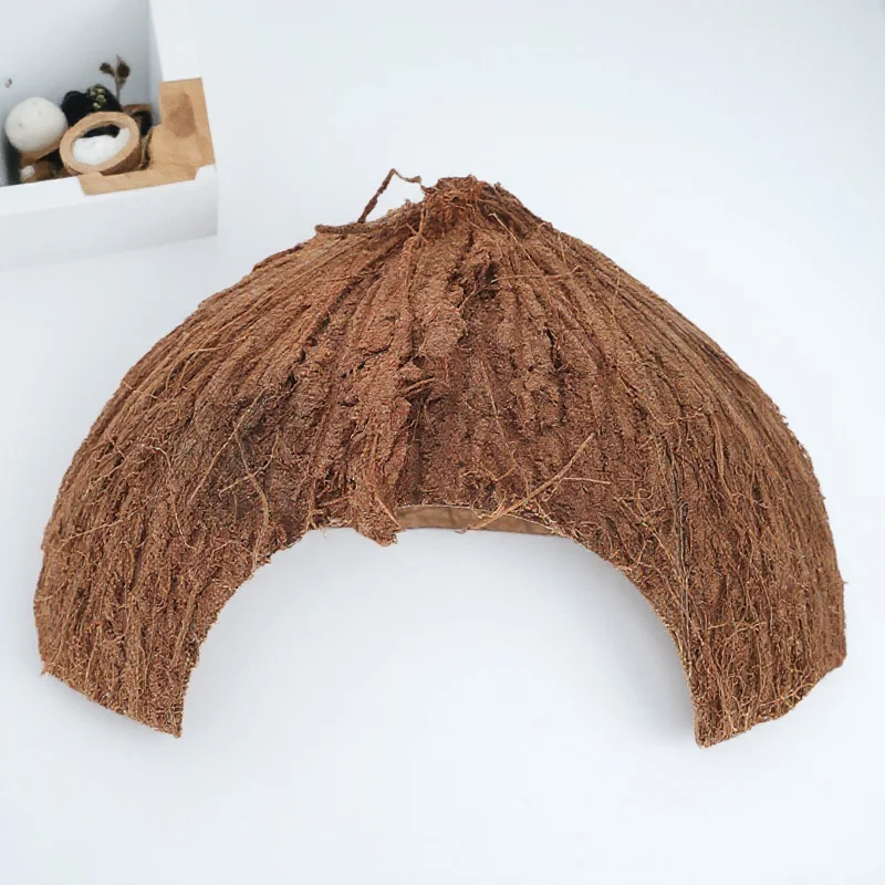 1Pcs Reptile Coconut Shell Small Pet Hiding Cave 13Cm Natural Shelter Secure Habitat for Hermit Crabs Lizards Spiders
1Pcs Reptile Coconut Shell Small Pet Hiding Cave 13Cm Natural Shelter Secure Habitat for Hermit Crabs Lizards Spiders