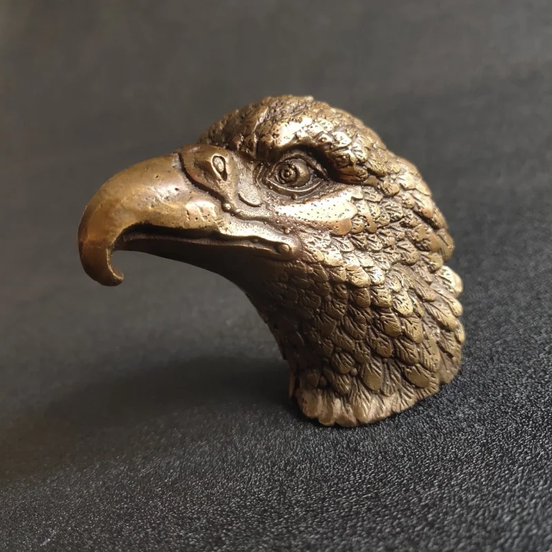 Exquisite : Animal Ornament, Brass Eagle Head Craft
Exquisite : Animal Ornament, Brass Eagle Head Craft
