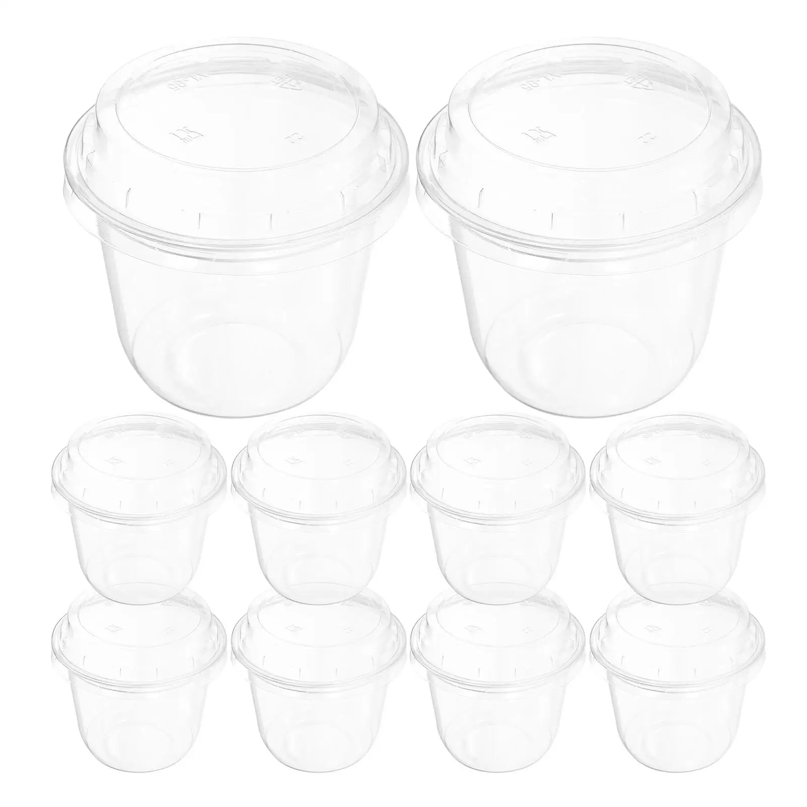 10PCS Plastic Jelly Cups Dessert Containers with Lids Clear Disposable Fruit Pudding Ice Cream Bowls Safe Stylish
10PCS Plastic Jelly Cups Dessert Containers with Lids Clear Disposable Fruit Pudding Ice Cream Bowls Safe Stylish