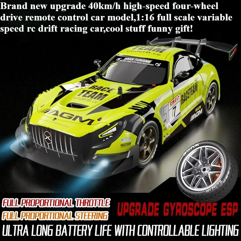 Cool Stuff Toy Car Funny Gift-40km/h High-speed 4WD Rc Drift Car,1:16 Remote Control Car,Racing Car Model,Rc Cars Toys for Kids
Cool Stuff Toy Car Funny Gift-40km/h High-speed 4WD Rc Drift Car,1:16 Remote Control Car,Racing Car Model,Rc Cars Toys for Kids